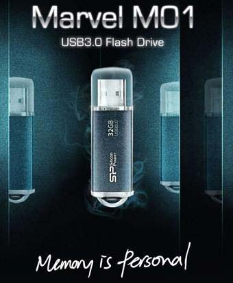 Новая USB 3.0 флешка - Silicon Power Marvel M01